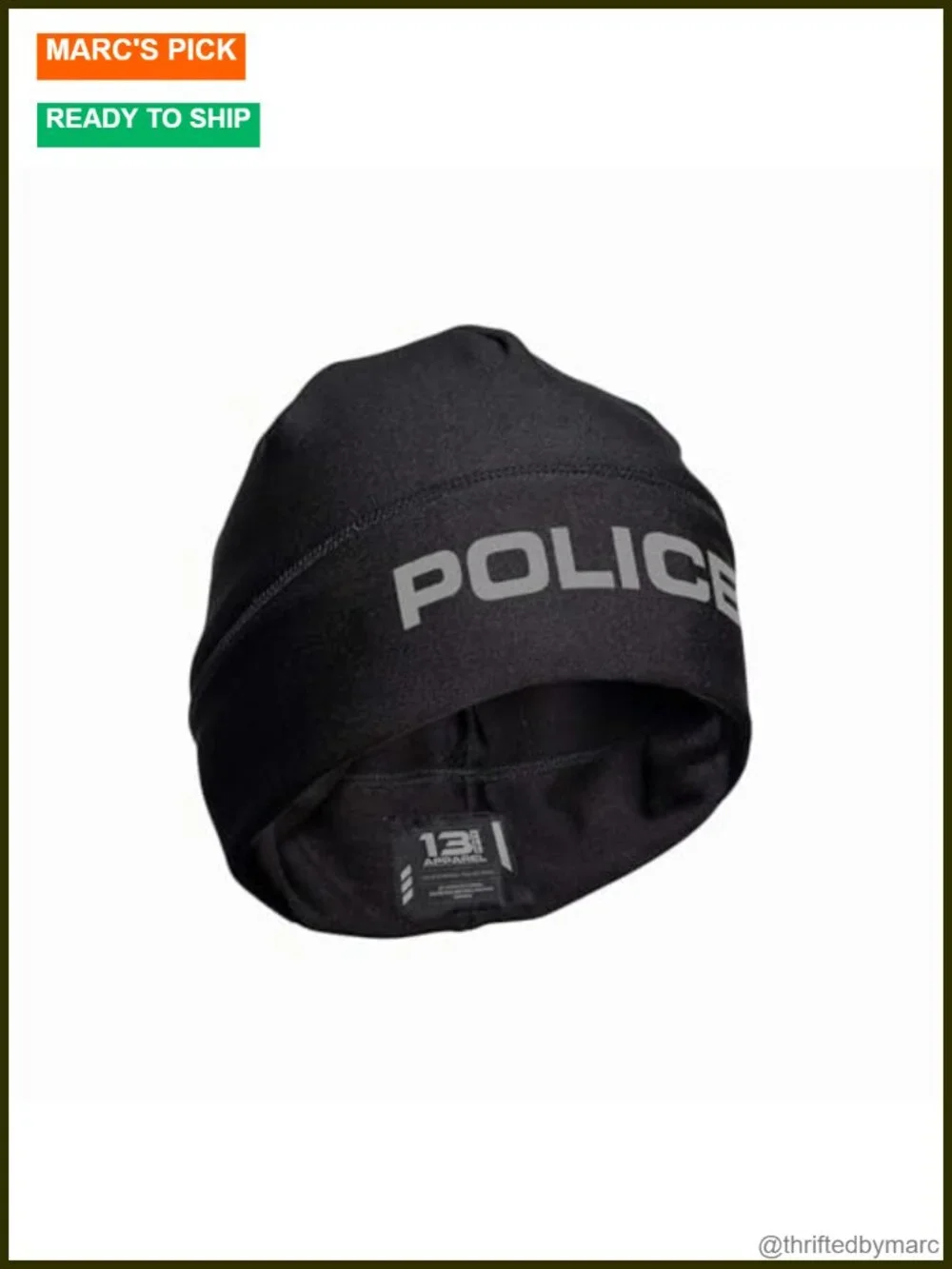 Poly-Spandex Stretch Fit Beanie for Cold Weather Comfort